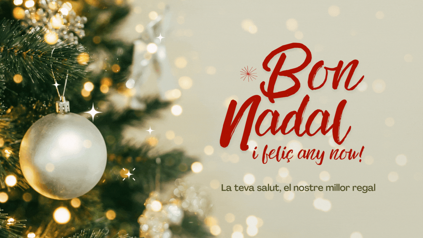 Bon Nadal! Des de la farmàcia et desitgem bon Nadal i feliç any nou.